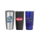 20 oz Double Wall Stainless Steel Vacuum Sealed Copper Lined Auto Travel Mug Screen Printed Laser Engraved Full Color Logo Yeti 