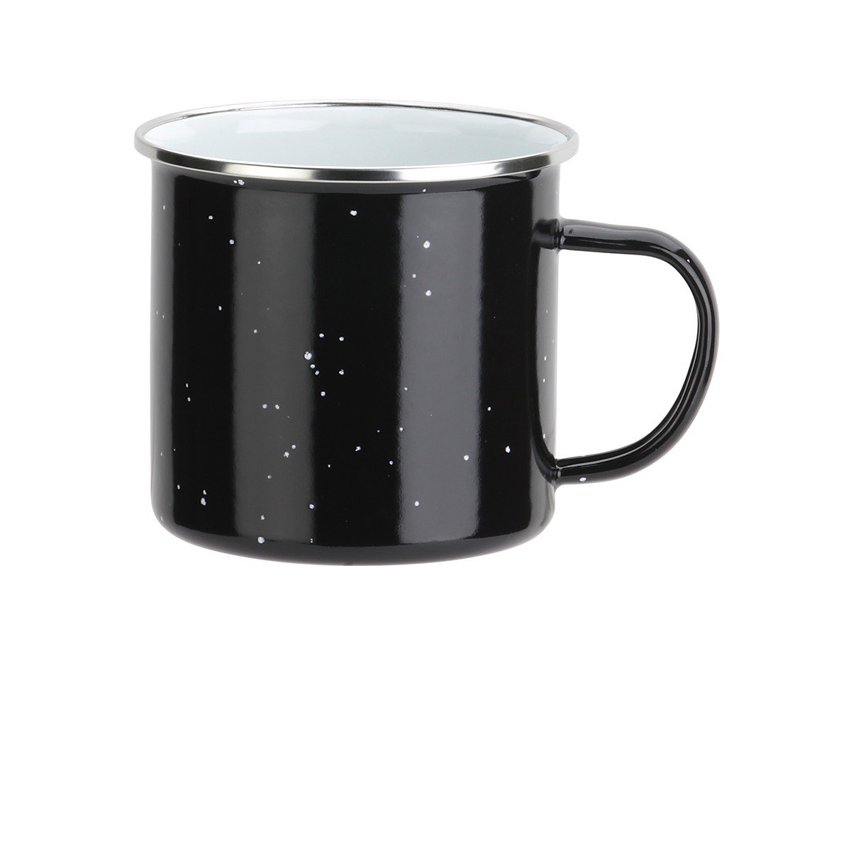 USA Printed 16 oz Speckled Holiday Camping Coffee Cup with Handle