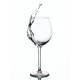 USA Made 10.5 oz Imprinted Wine Glasses With Rounded Stem