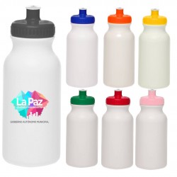 USA Printed Wholesale 20 oz Plastic Sports Bottle with Lid