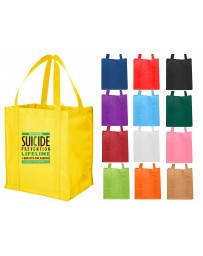 USA PRINTED Large Everyday Grocery Non-Woven Promo Tote Bag