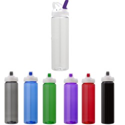 USA Made Plastic Flip Spout Beverage Travel Cups