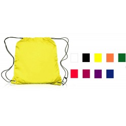 Heavy Duty Cinch Polyester Sports Drawstring Backpack