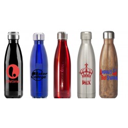 17 oz Vacuum Sealed Double Wall Stainless Steel Bottle
